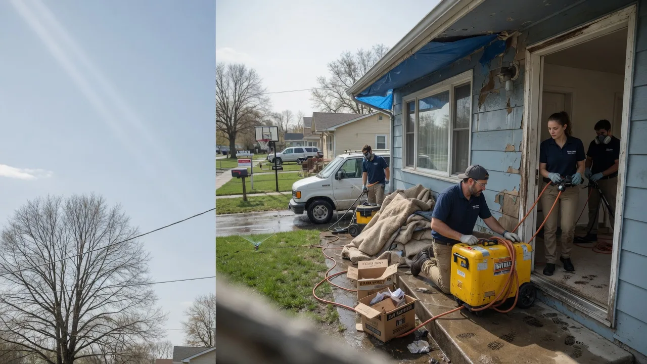 Basement Flood Cleanup in Violet, LA near me